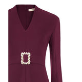 abito CFC0126547003BORDEAUX ROSSO RINASCIMENTO