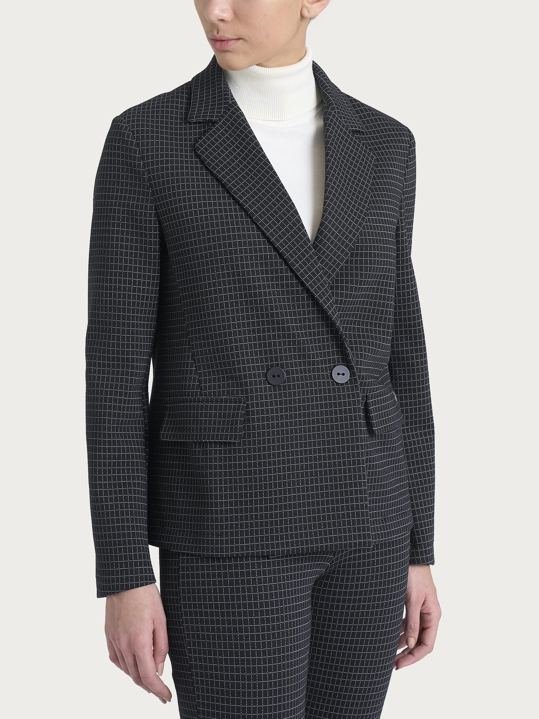 GIACCA DOPPIO PETTO DR51G6Nero RAGNO