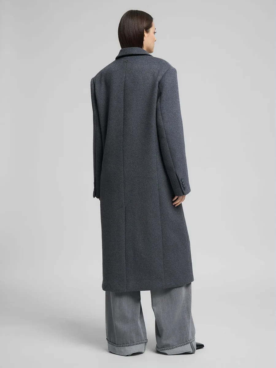 Cappotto W7914 .000.85294DARK GRAY MELANGE REPLAY