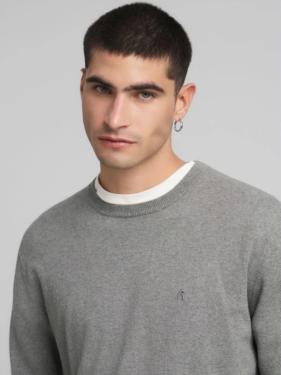 Maglia UK4860.000.G23138MEDIUM GREY REPLAY