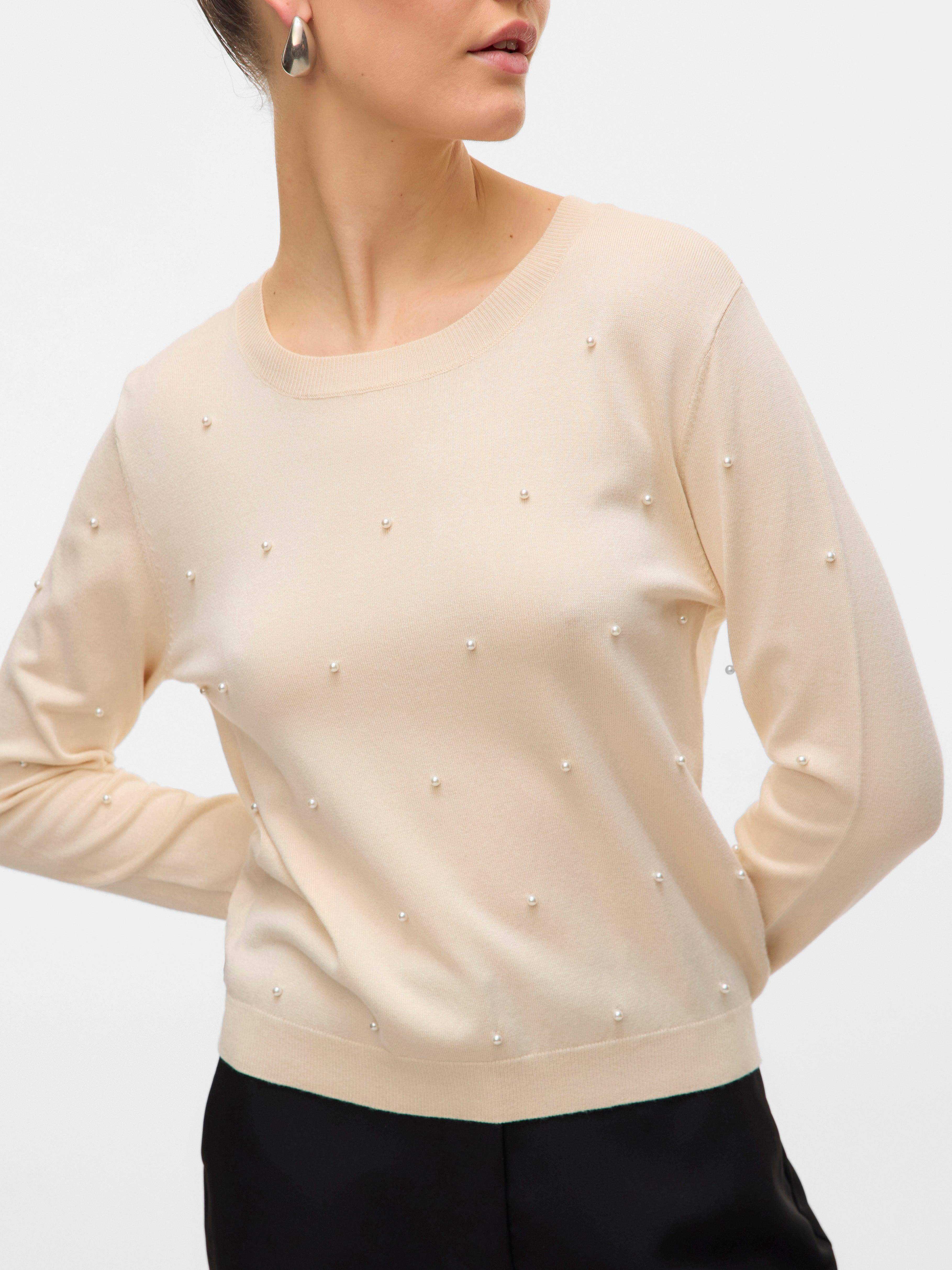 maglia glory pearl 10331386BIRCH VERO MODA