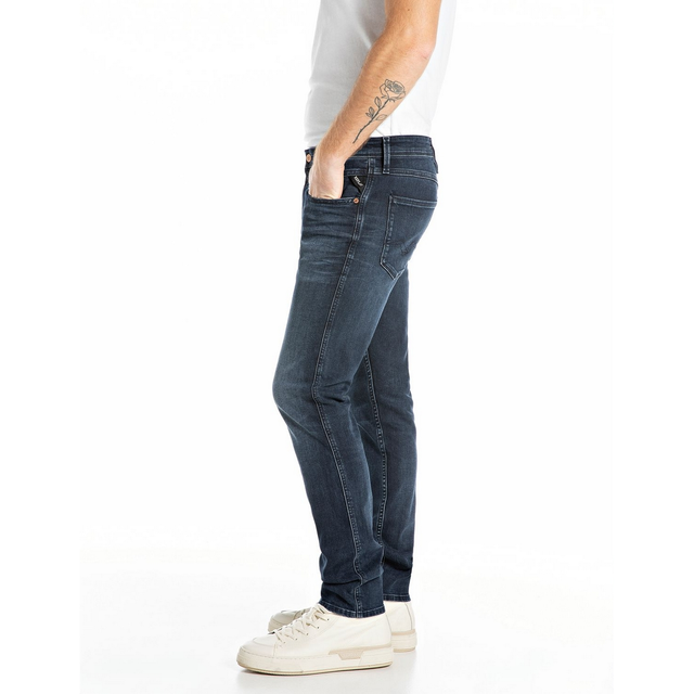 Pantalone M914Y .000.573BB92DARK BLUE REPLAY