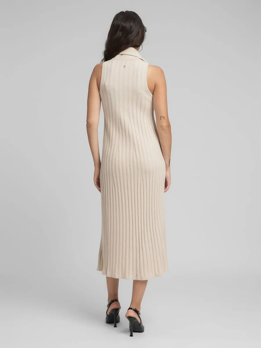 Vestito DK3922.000.G22726WINTER WHITE REPLAY