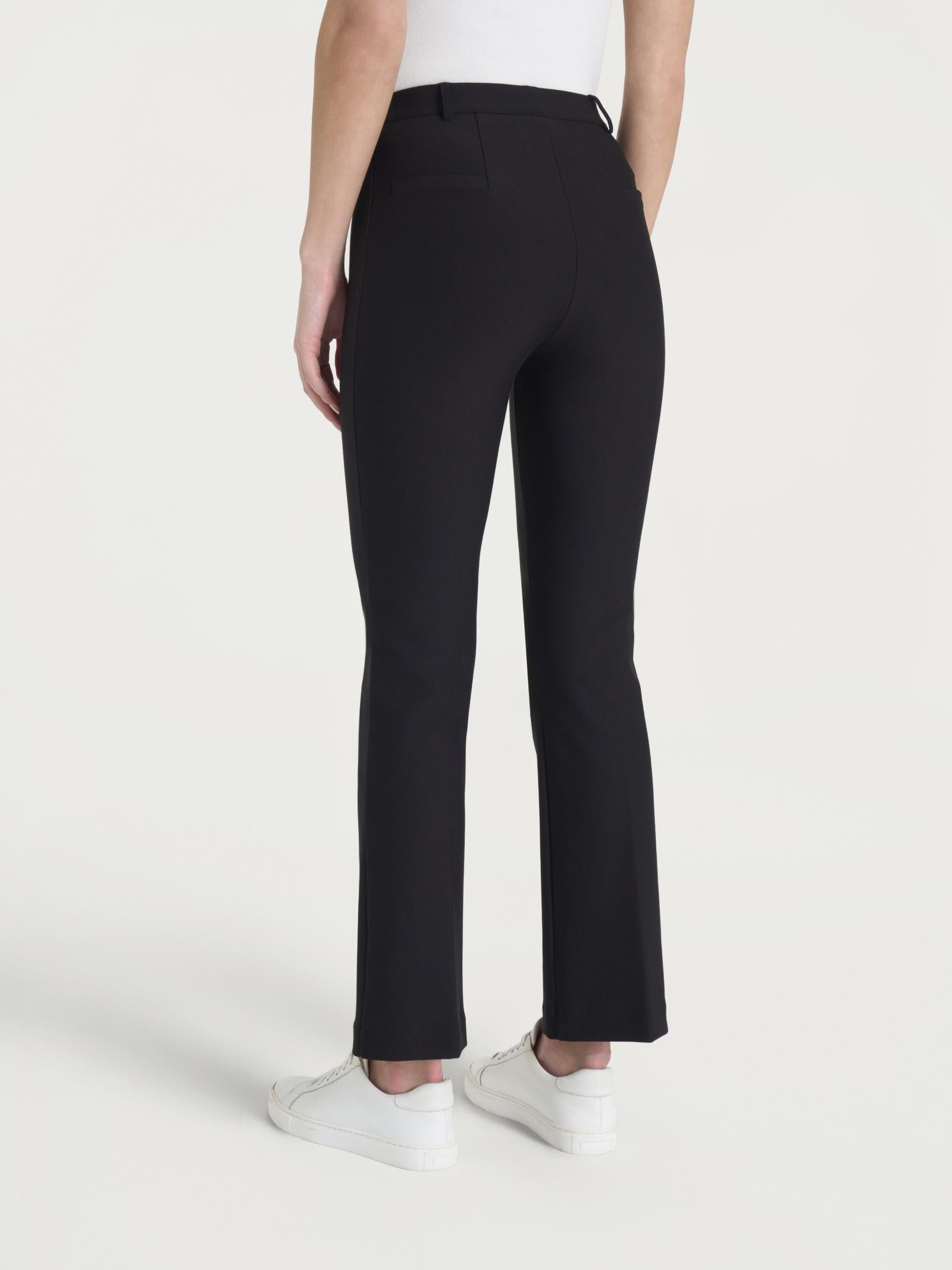 PANTALONE CROPPED FLARE DE72PMNero RAGNO