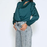 Blusa CFC0125260003Verde RINASCIMENTO