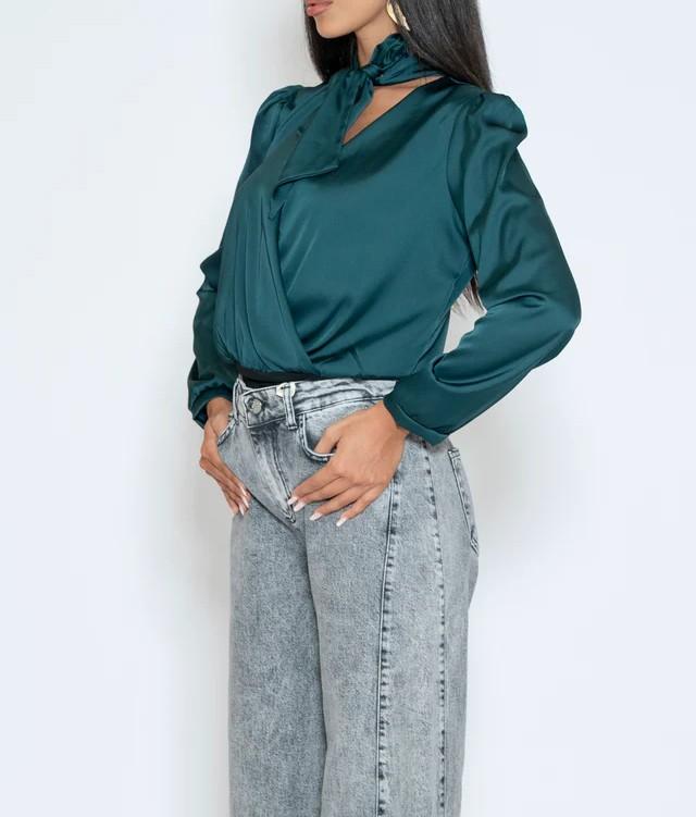 Blusa CFC0125260003Verde RINASCIMENTO