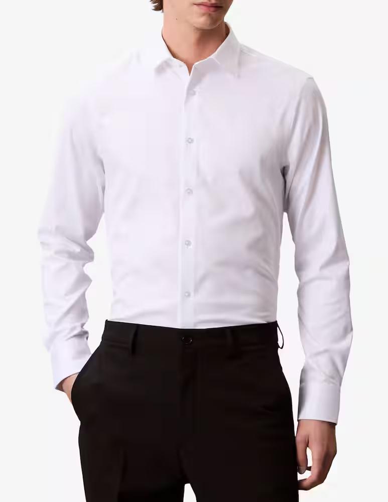 CAMICIA LV019EU028White CALVIN KLEIN