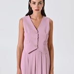Gilet CFC0125488003Rosa Malva RINASCIMENTO