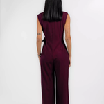 Tuta CFC0020066002Bordeaux rosso RINASCIMENTO