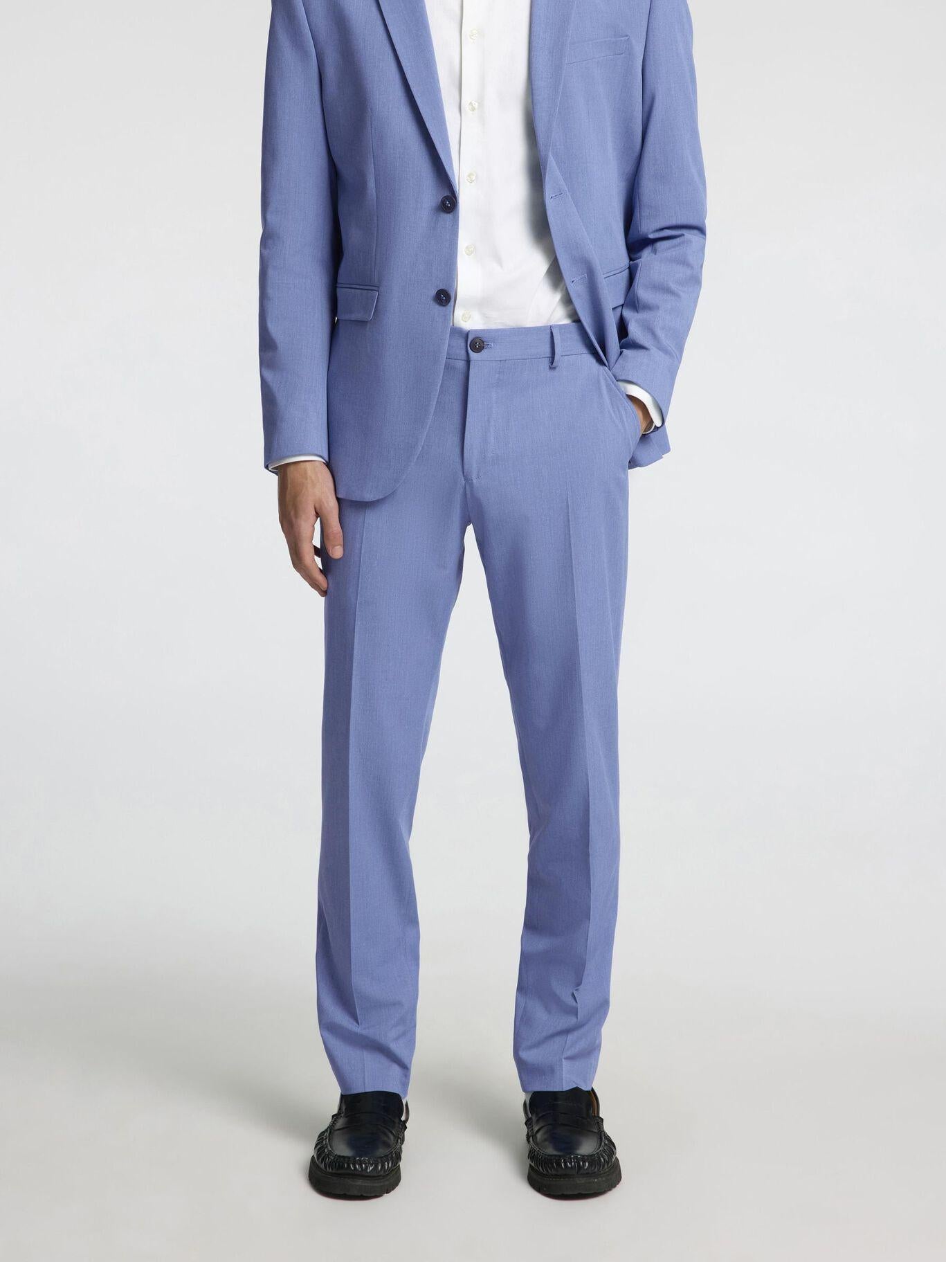 pantalone liam 16087825LIGHT BLUE SELECTED