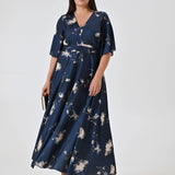 Abito Intero CFC0125490003Blu CURVY