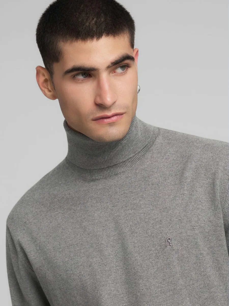 Maglia UK4861.000.G23138MEDIUM GREY MELANGE REPLAY