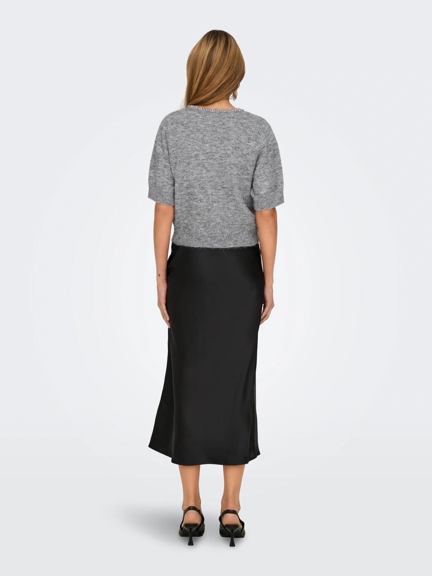 cardigan rene 15350615MEDIUM GREY MELANGE ONLY