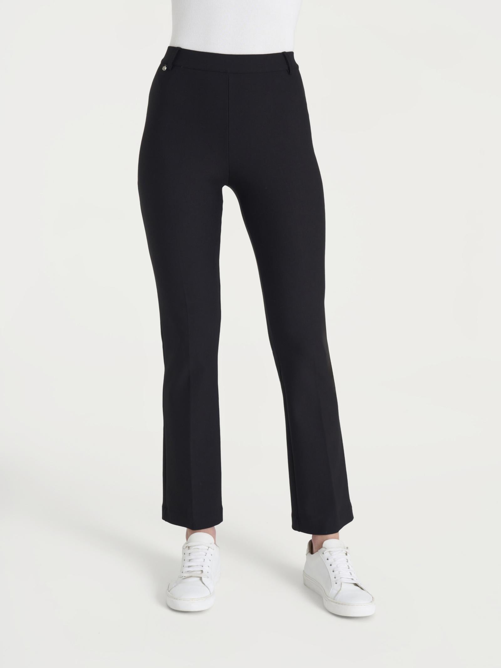 PANTALONE CROPPED FLARE DE72PMNero RAGNO