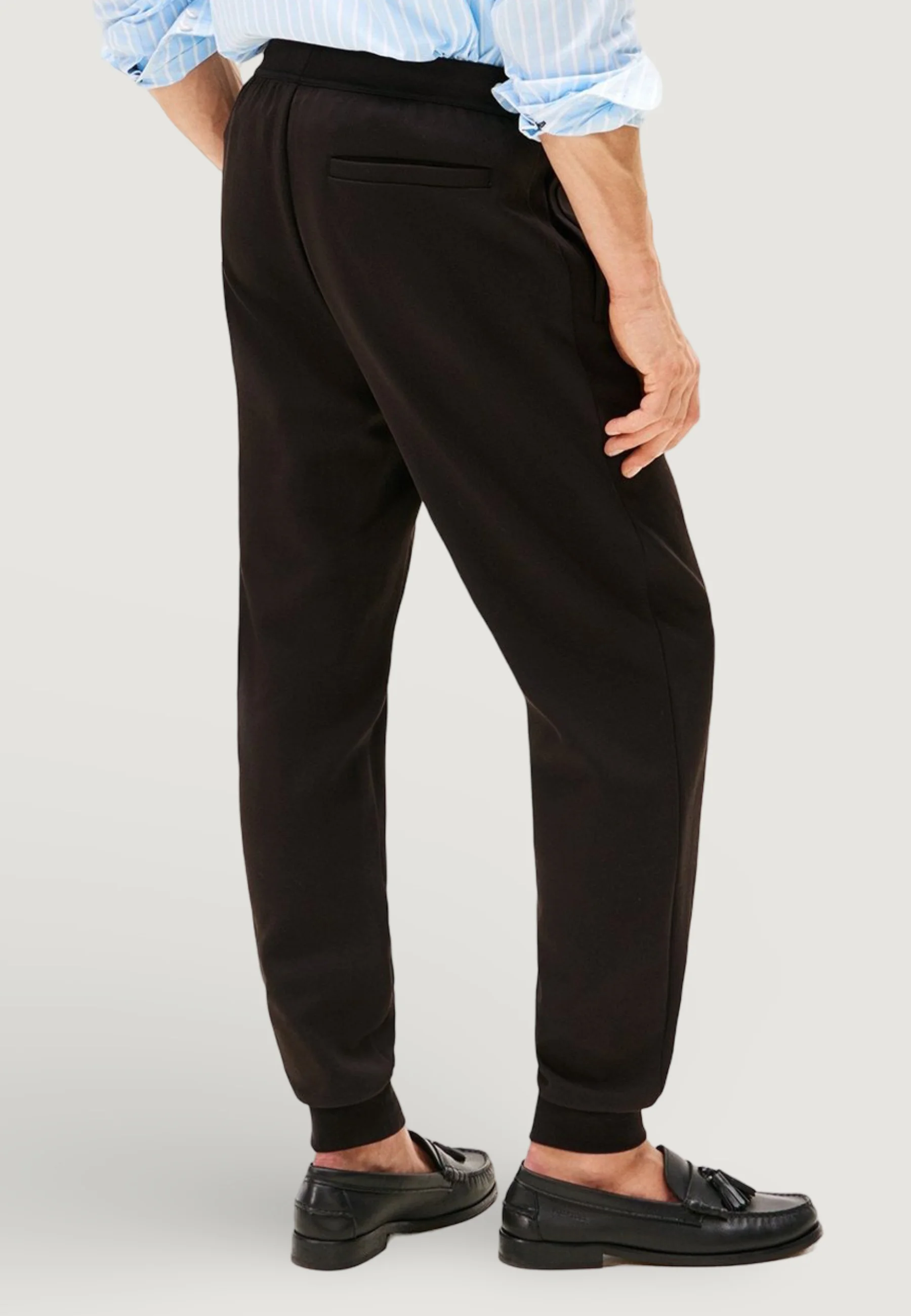 PANTALONE TUTA MW0MW37242Black TOMMY HILFIGER