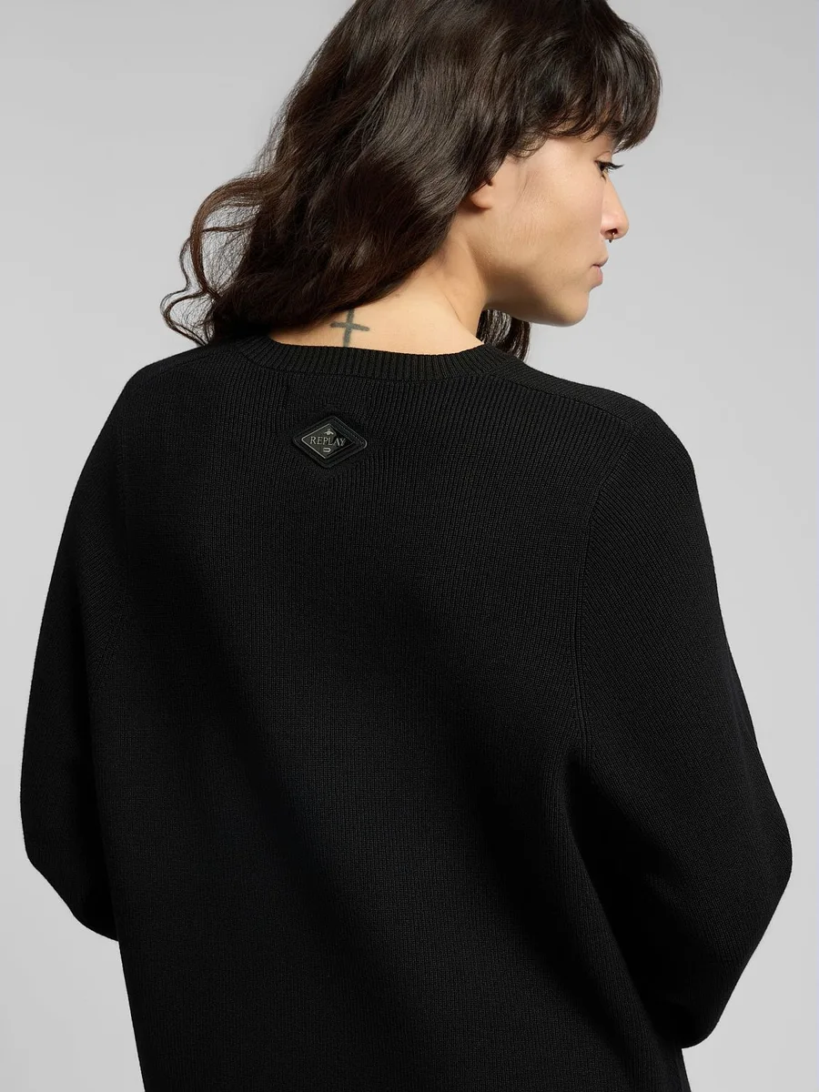 Vestito DK3912.000.G23370ABLACK REPLAY