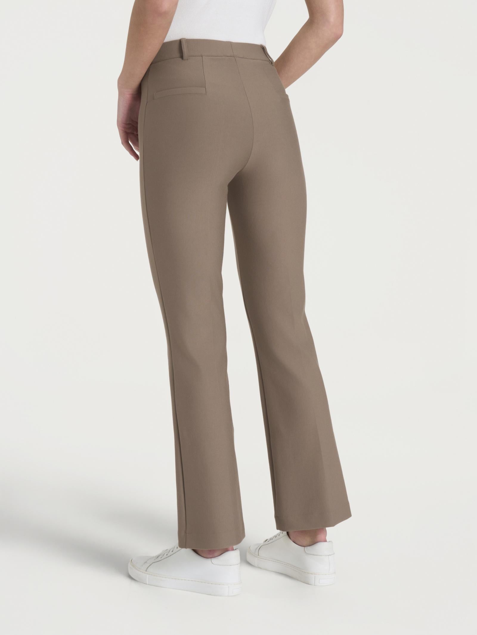 PANTALONE CROPPED FLARE DE72PMPine Bark RAGNO