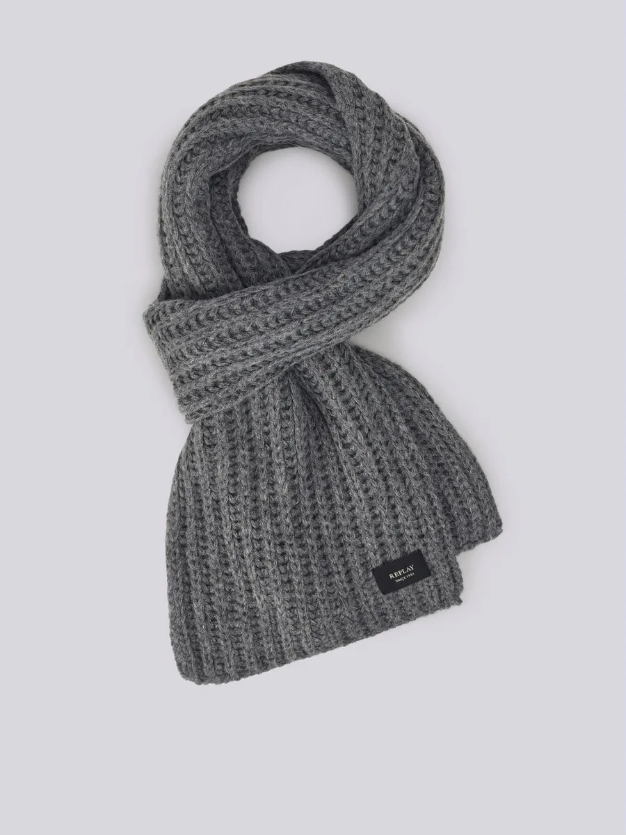 BERRETTO + SCIARPA AX8022.000.A1003BCHARCOAL REPLAY