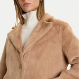 Cappotto CFC0122205003Cammello beige RINASCIMENTO