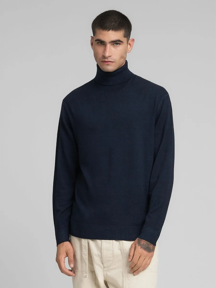 Maglia UK4855.000.G21901DEEP BLUE REPLAY