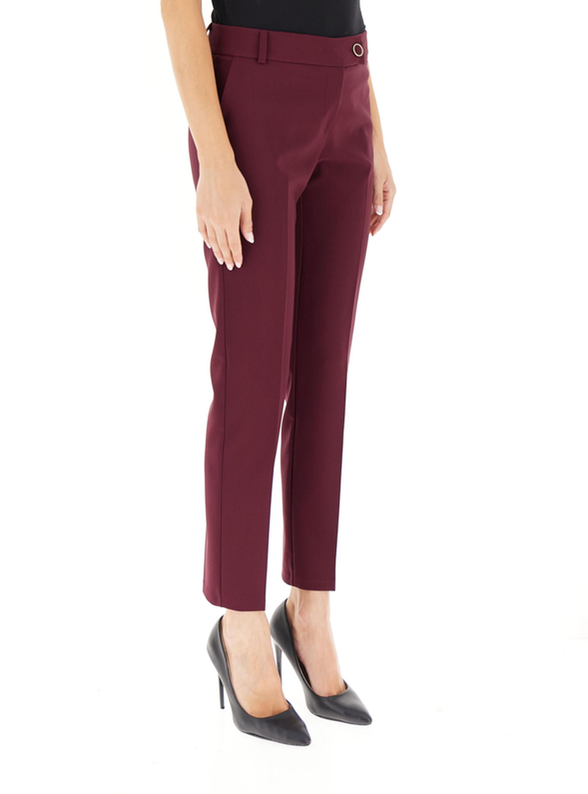 Pantalone CFC0125407003Bordeaux rosso RINASCIMENTO