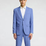 giacca liam 16087824LIGHT BLUE SELECTED