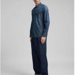 Camicia M4860T.000.26C 92ADARK BLUE REPLAY