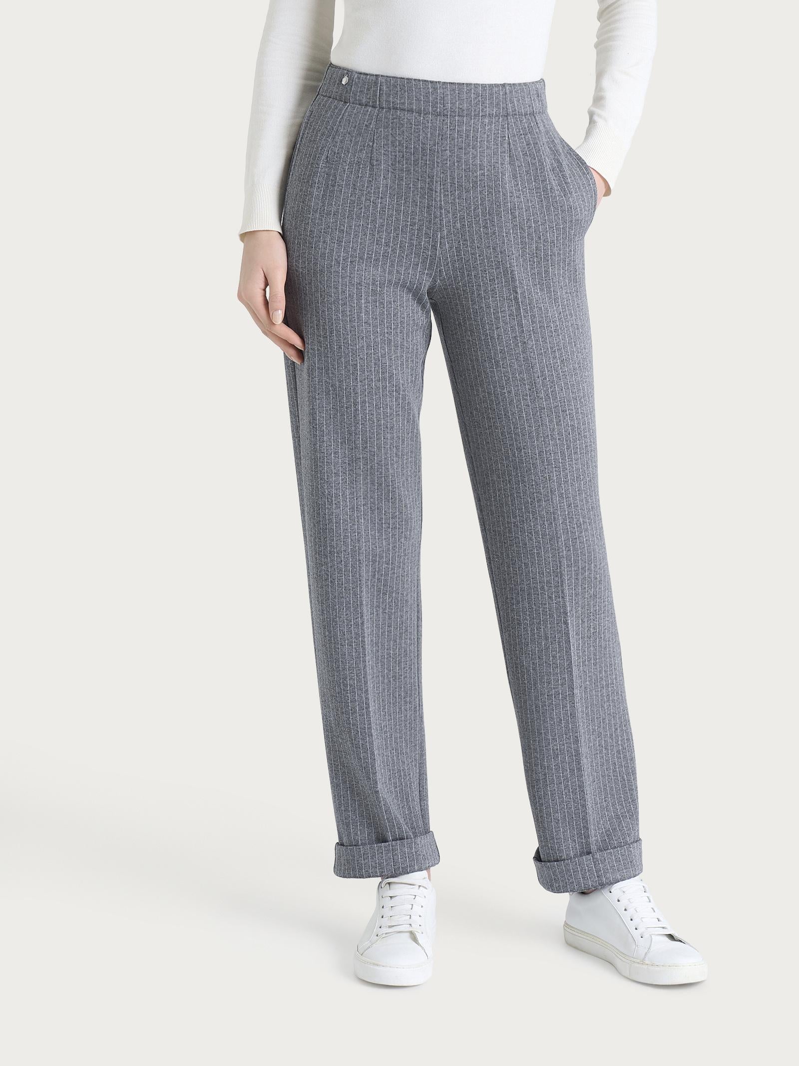 PANTALONE STRAIGHT/ POCKET DR48PPFant.Ardesia Mel. RAGNO