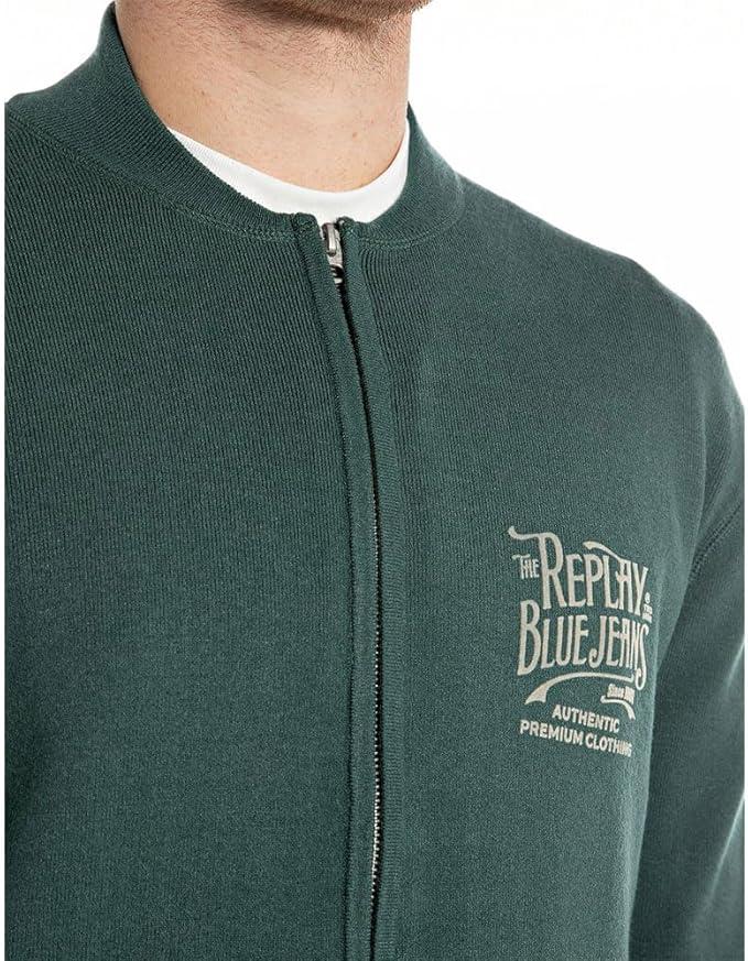 Maglia UK4887.000.G23538SEA GREEN REPLAY