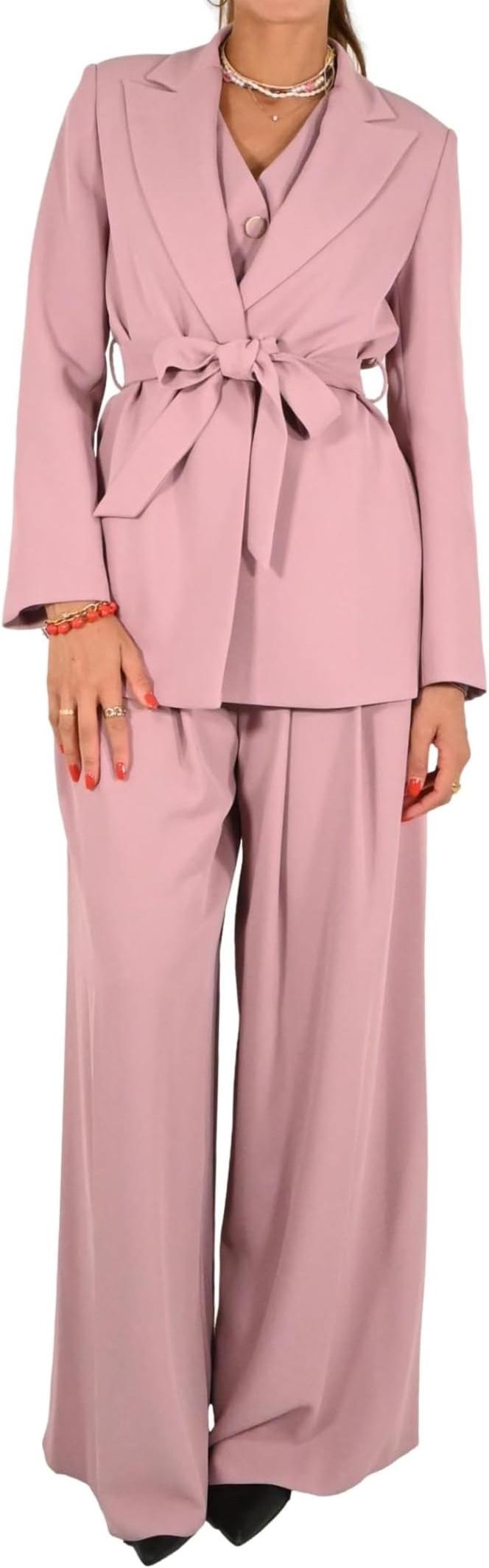 Giacca CFC0125491003Rosa Malva RINASCIMENTO