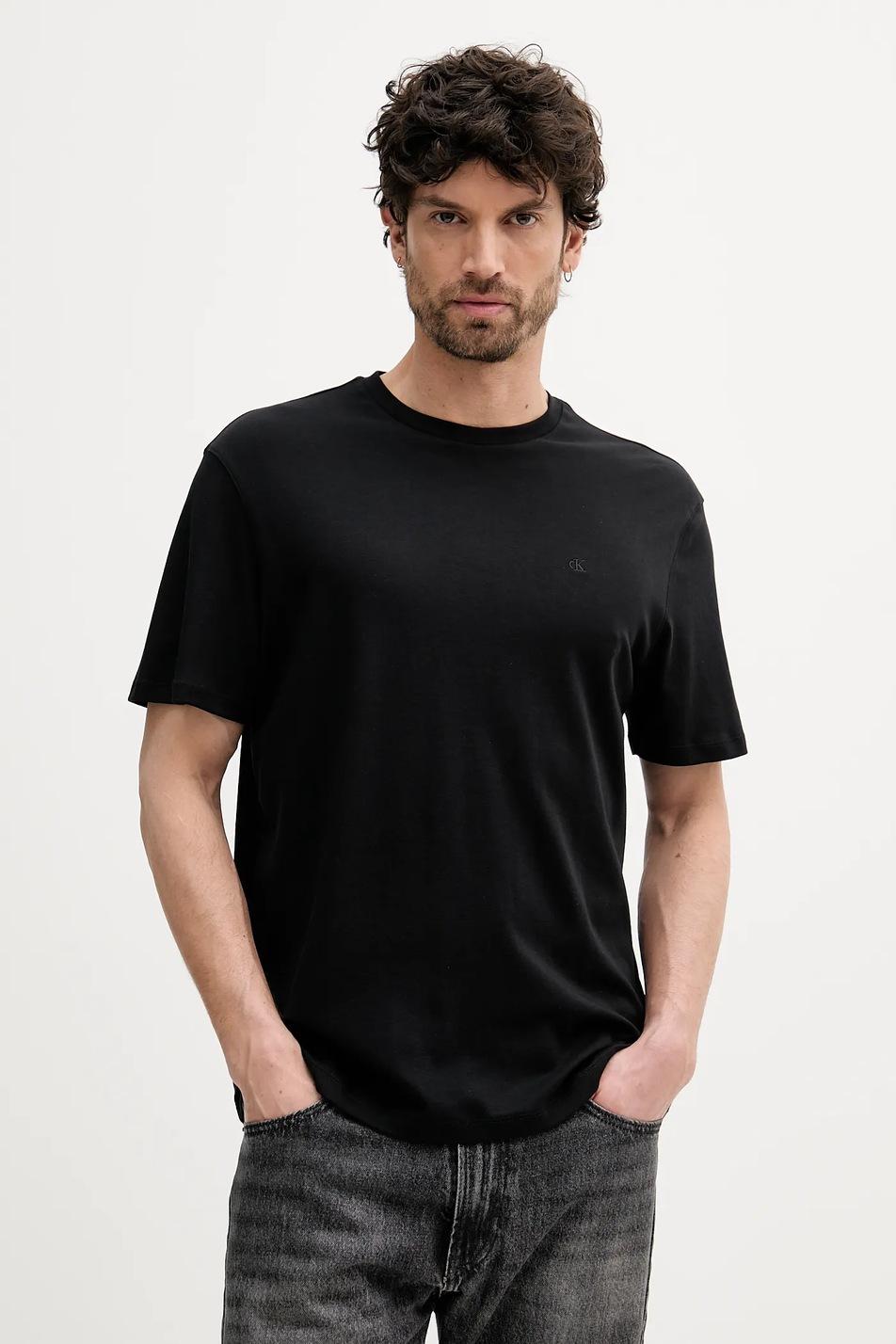 T-SHIRT LV04LB275GBlack CALVIN KLEIN
