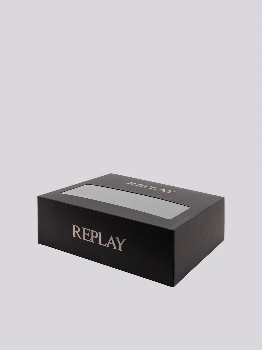 BERRETTO + GUANTO AM8030.000.A7003BLACK REPLAY