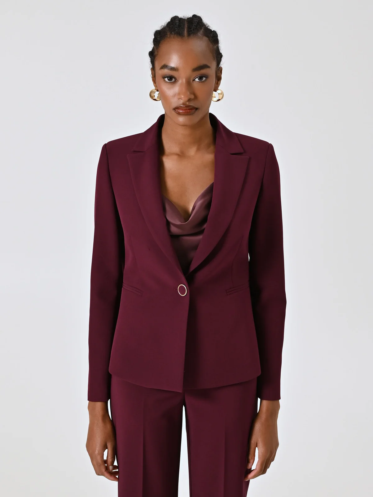 Giacca CFC0125277003Bordeaux rosso RINASCIMENTO