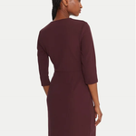 Abito Intero CFC0020071002Bordeaux rosso RINASCIMENTO