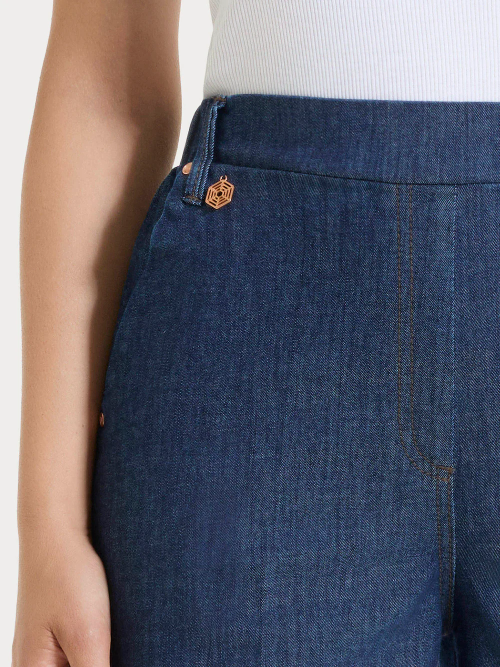 Pantalone Cropp. Wide/Pockets Ragno 