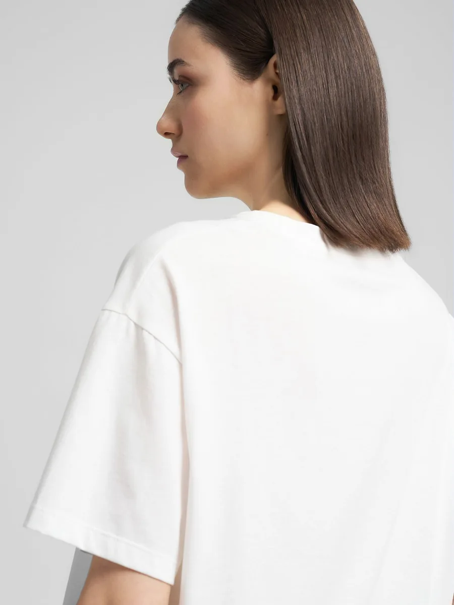 T-Shirt W3089F.000.20994NATURAL WHITE REPLAY