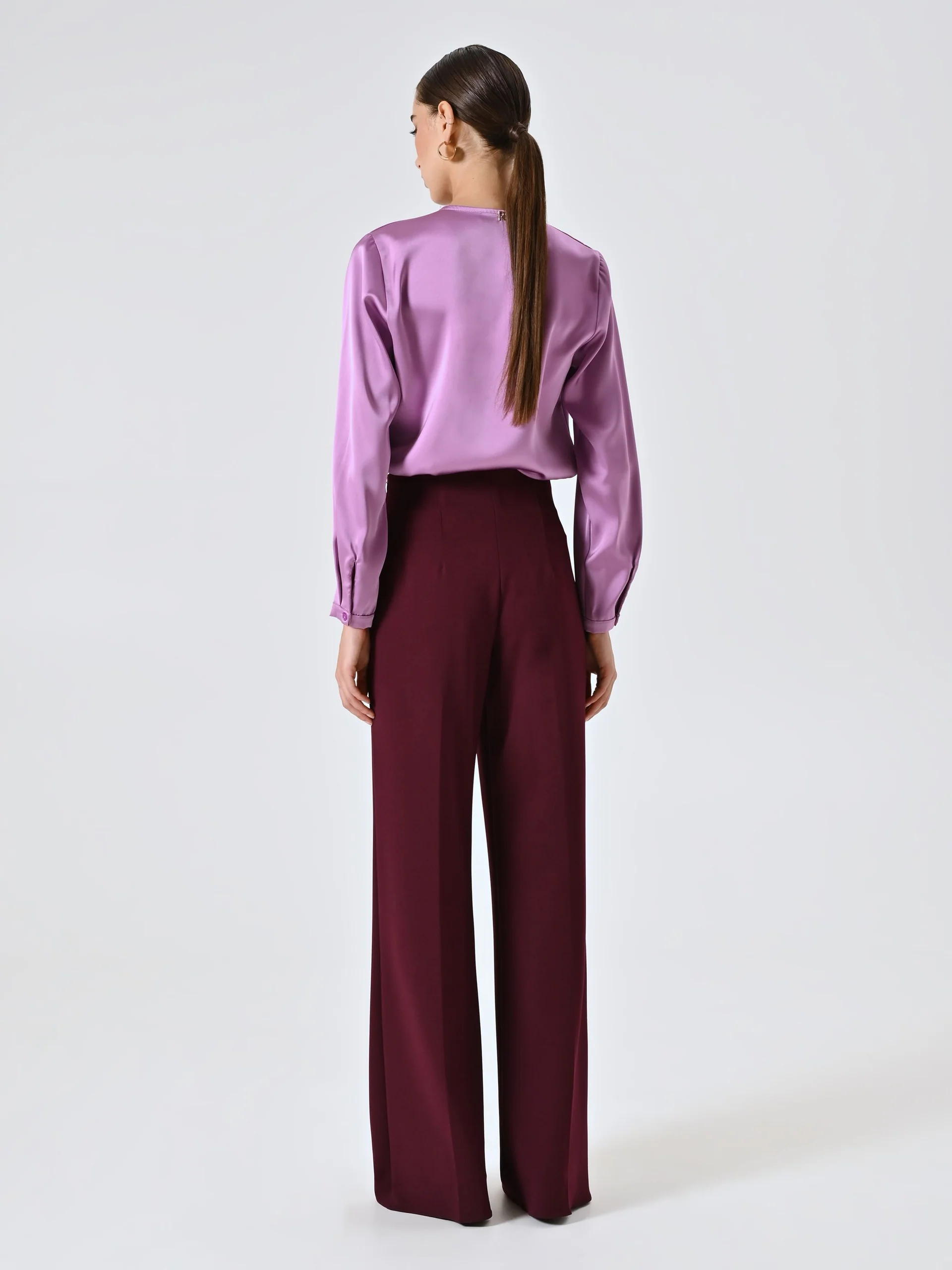 Pantalone CFC0125437003Bordeaux rosso RINASCIMENTO