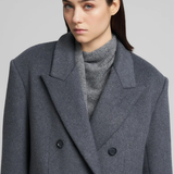 Cappotto W7914 .000.85294DARK GRAY MELANGE REPLAY