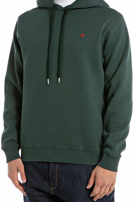 Felpa M3109 .000.23736PBOTTLE GREEN REPLAY