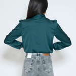 Blusa CFC0125260003Verde RINASCIMENTO