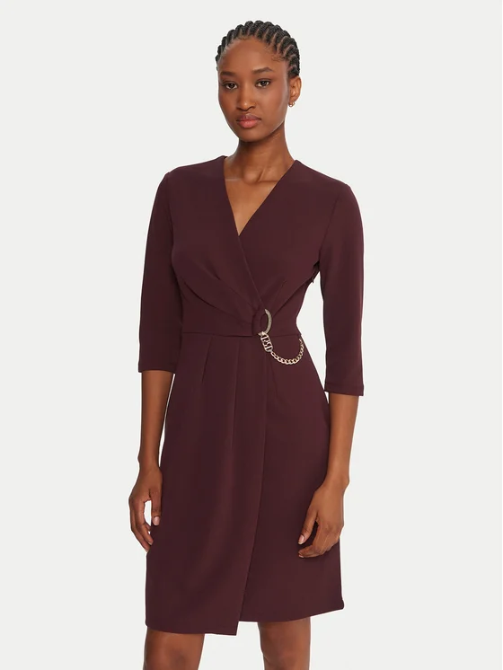 Abito Intero CFC0020071002Bordeaux rosso RINASCIMENTO