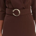 Abito Intero CFC0126777003Cioccolato RINASCIMENTO