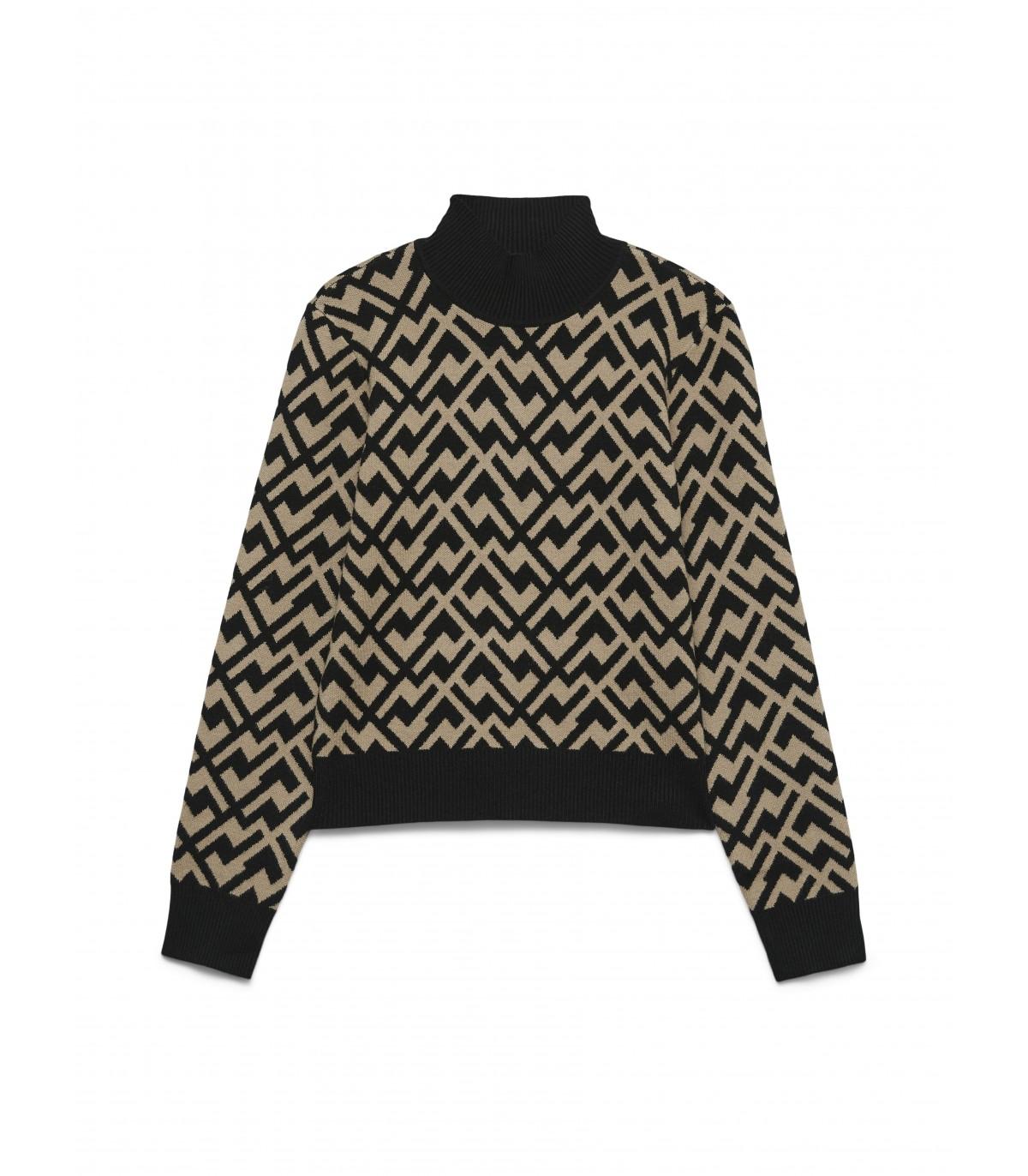 maglia aria 10314509BLACK VERO MODA