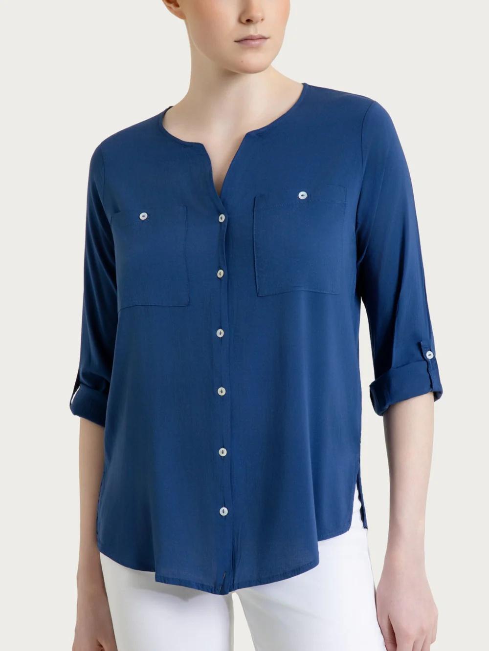 Camicia Aperta Man.Risv Ragno 